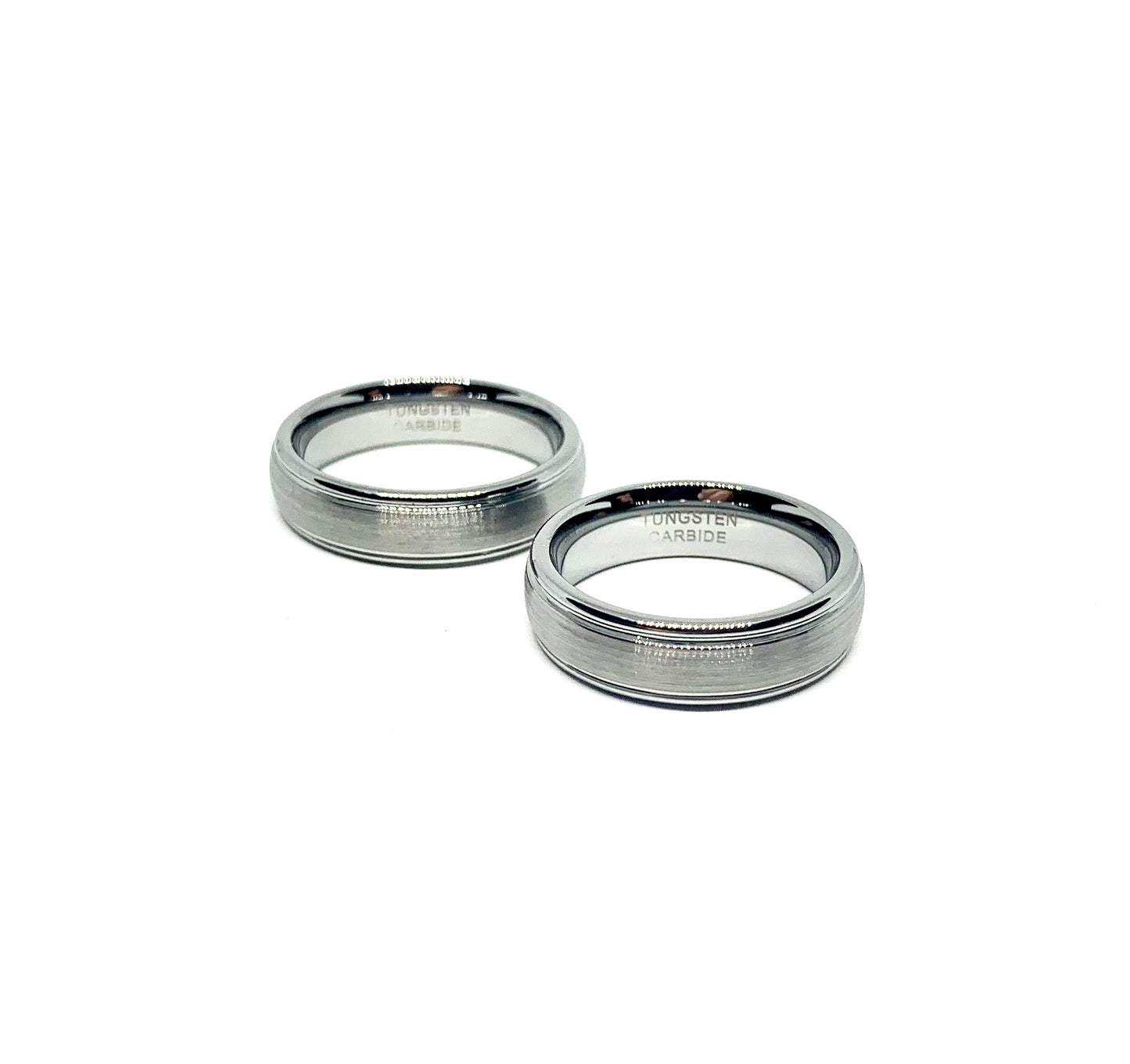 Argolla Tungsteno 6mm. Colección Iris