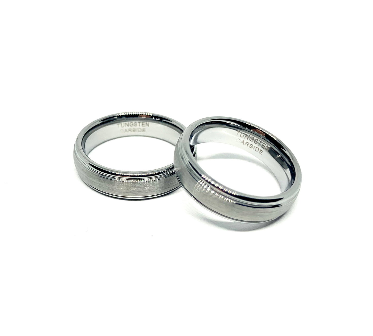 Argolla Tungsteno 6mm. Colección Iris