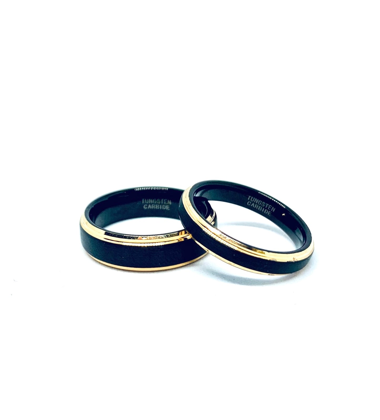 Argolla Tungsteno 6mm. Colección Phantom Rose Gold