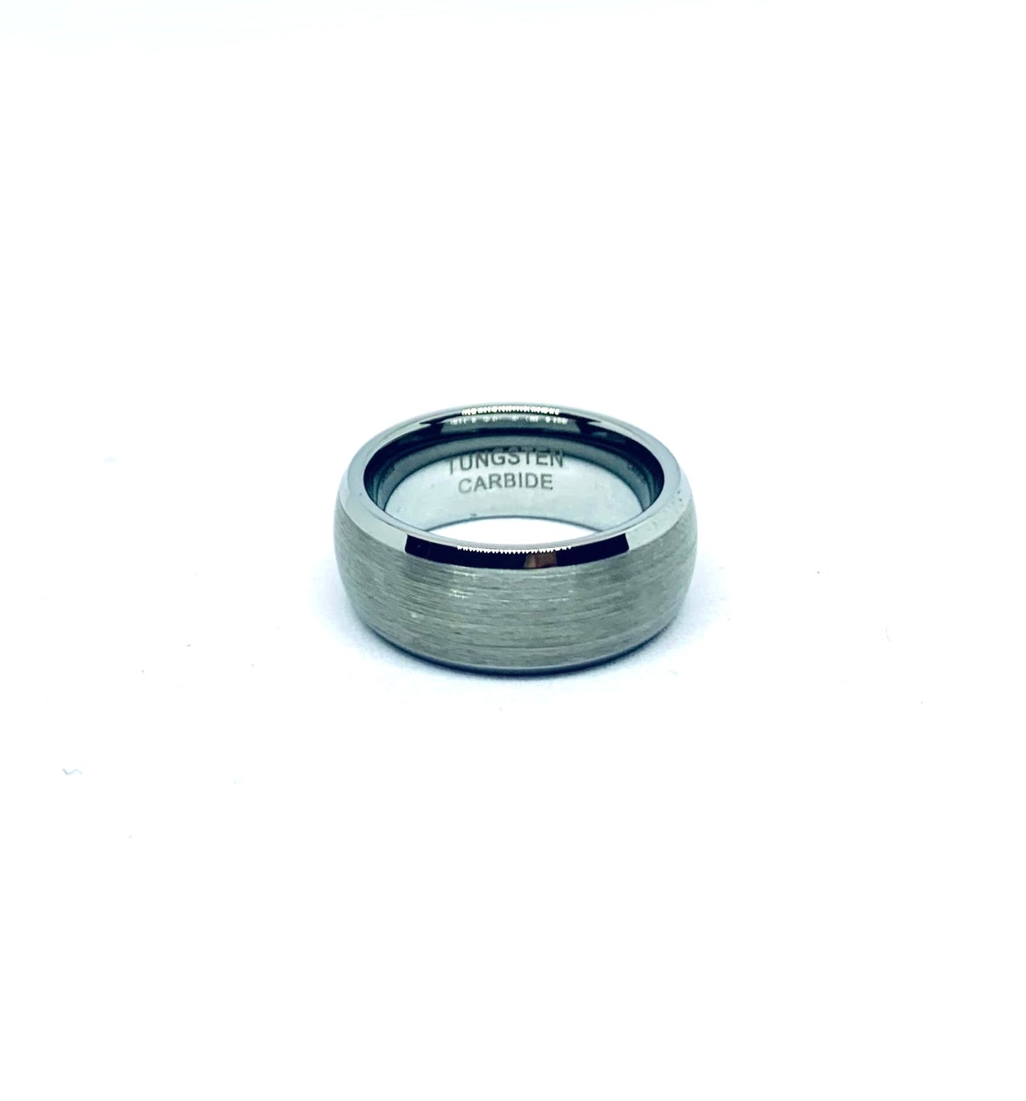 Argolla Tungsteno 8mm. Colección Iris