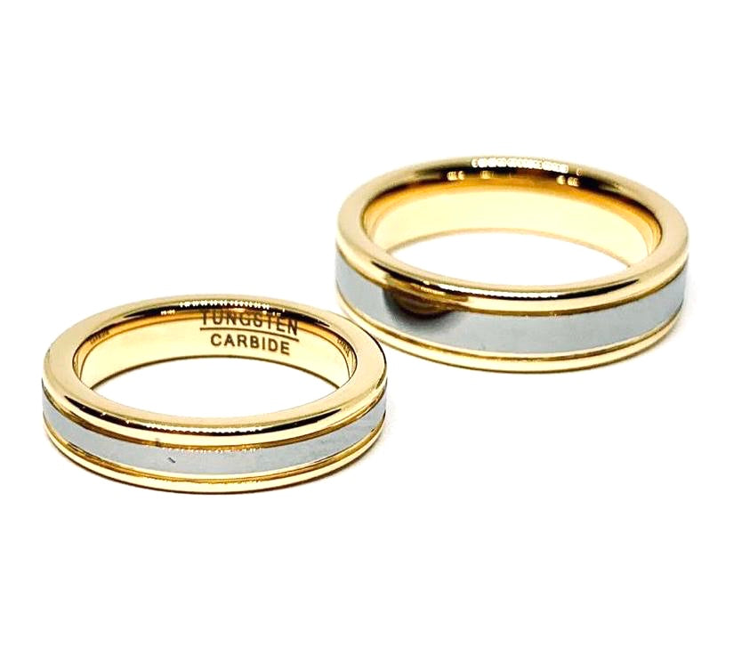 Argolla Tungsteno 6mm. Colección Venus