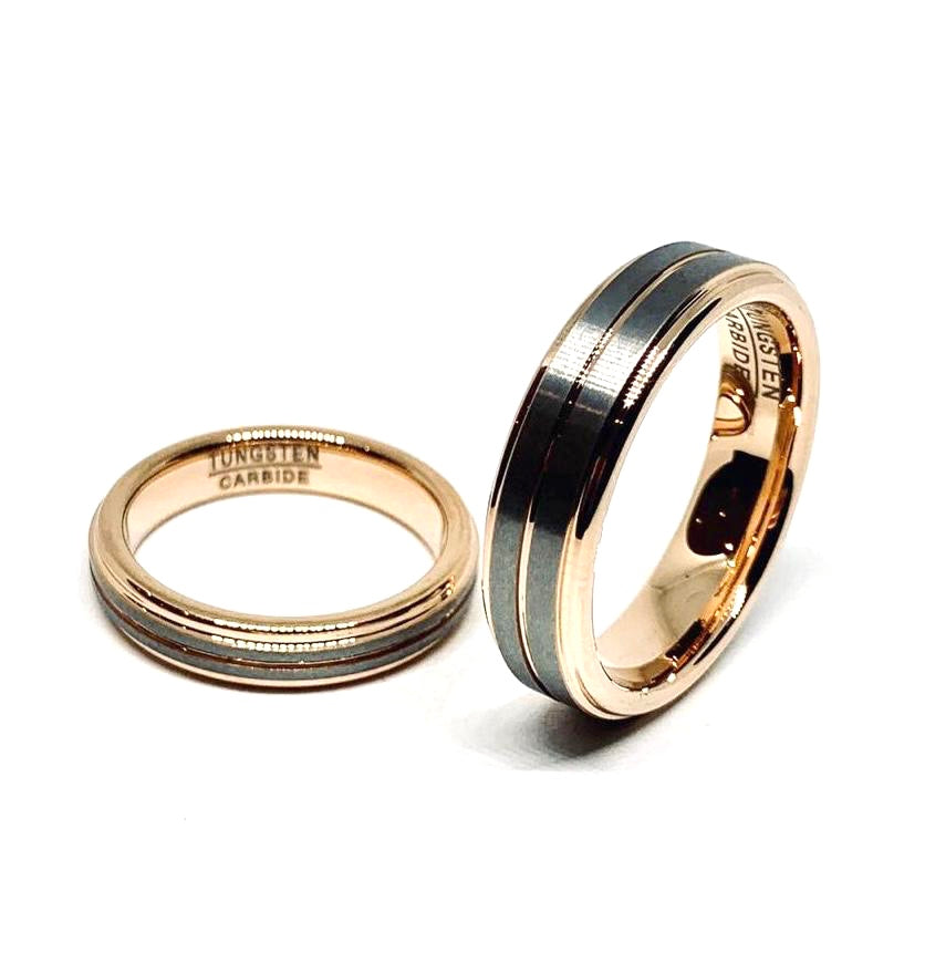 Argolla Tungsteno 6mm. Colección Ares
