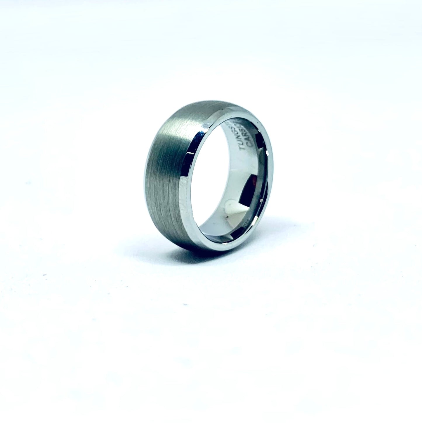 Argolla Tungsteno 8mm. Colección Iris