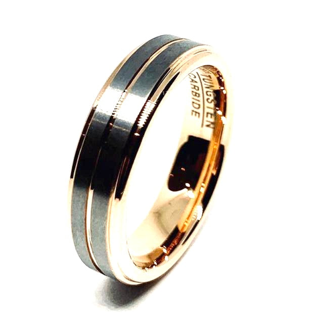 Argolla Tungsteno 6mm. Colección Ares