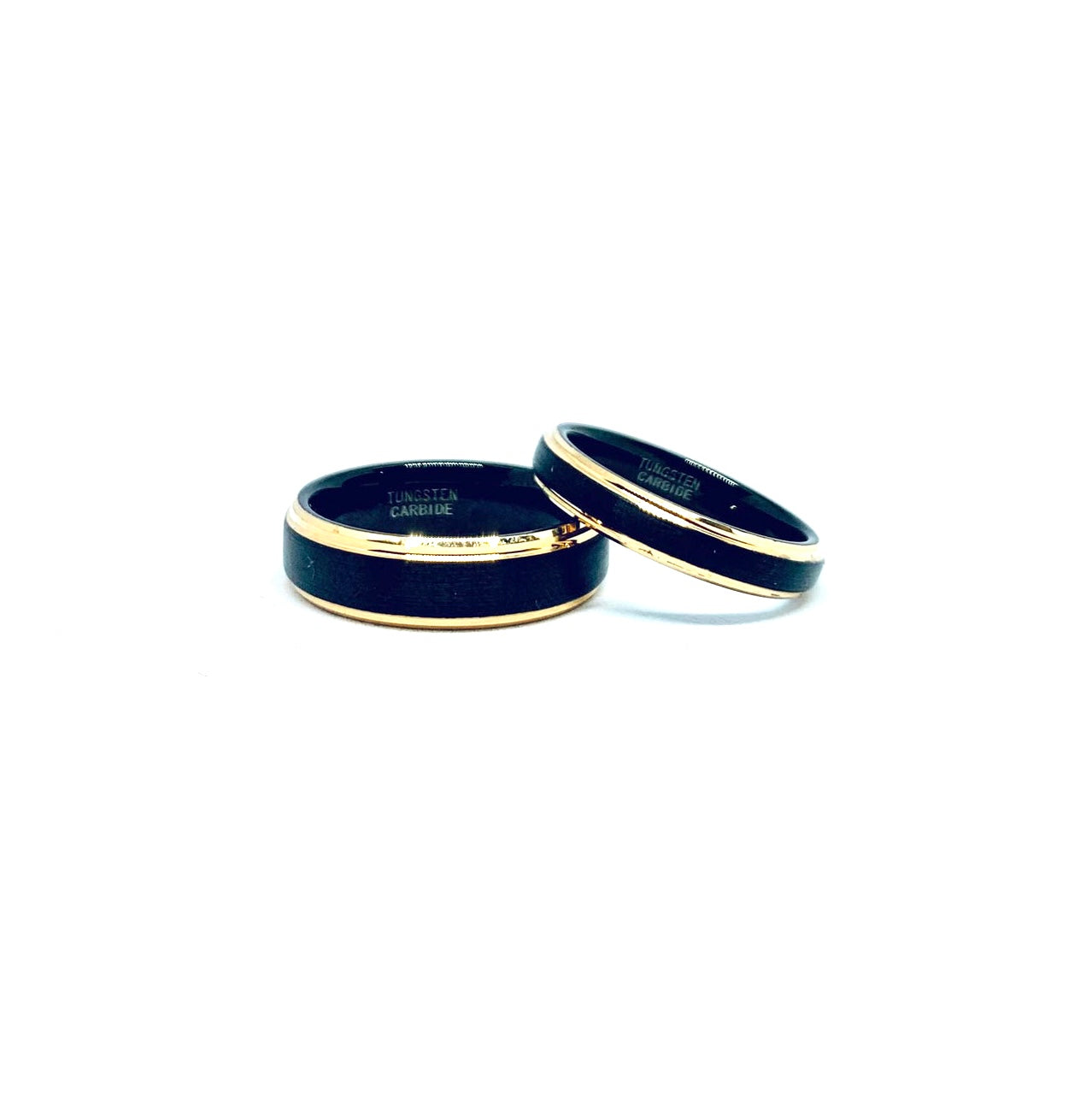 Argolla Tungsteno 6mm. Colección Phantom Rose Gold