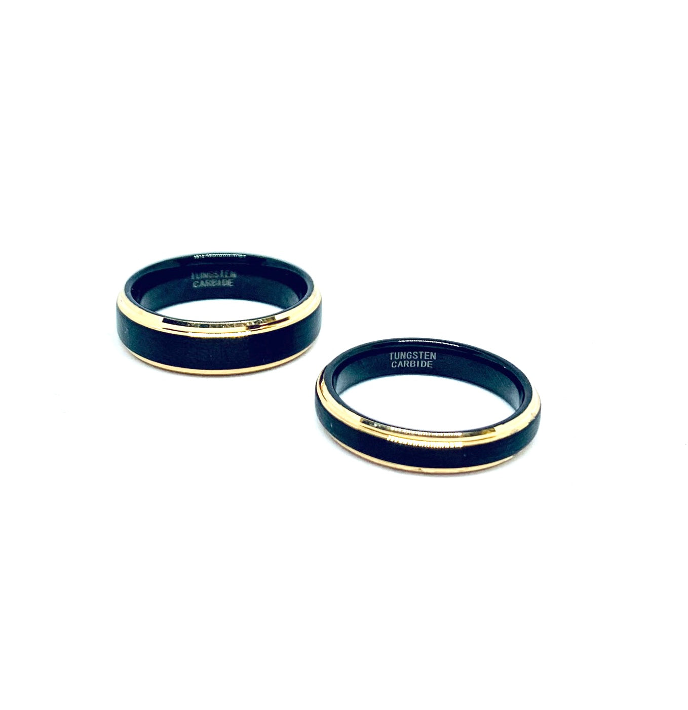 Argolla Tungsteno 6mm. Colección Phantom Rose Gold