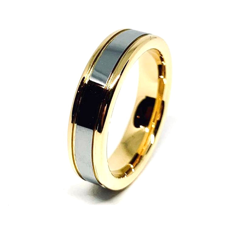Argolla Tungsteno 6mm. Colección Venus