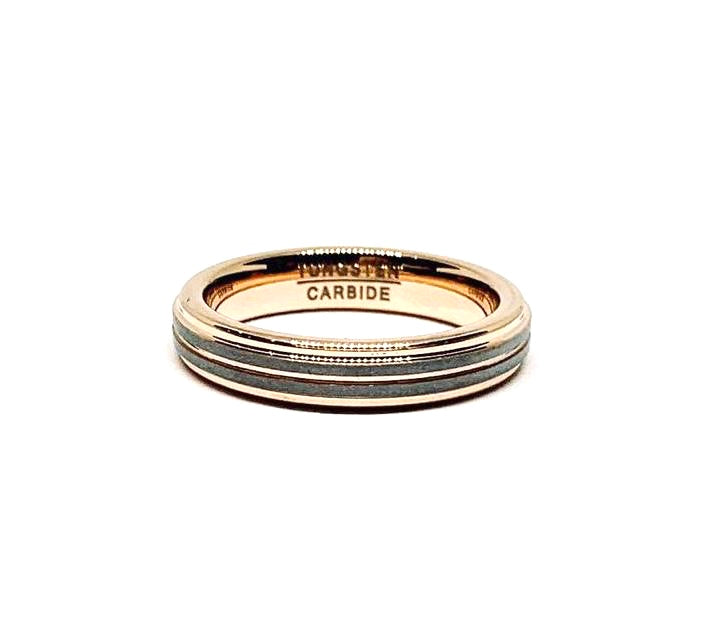 Argolla Tungsteno 4mm. Colección Ares