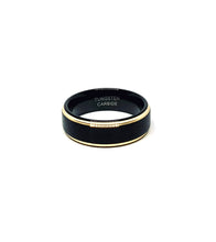 Cargar imagen en el visor de la galería, Argolla tungsteno 7mm. Colección Phantom Yellow Gold

